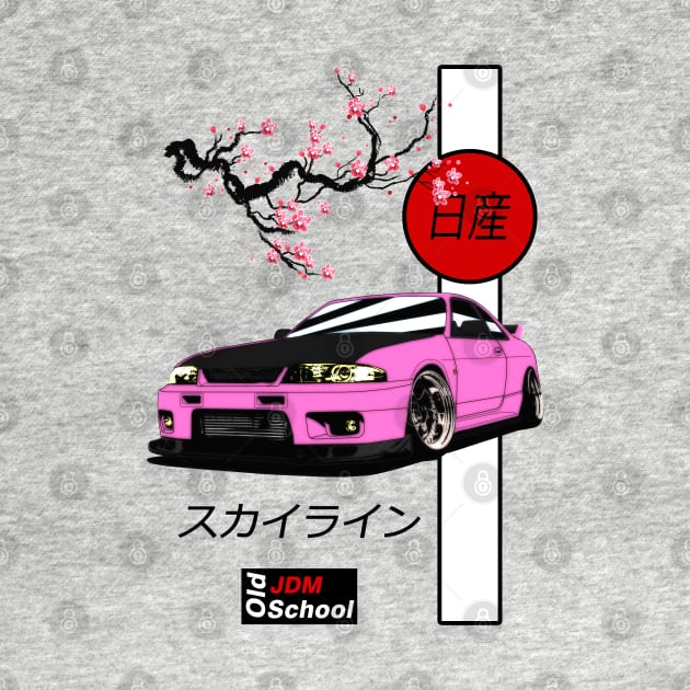 JDM R33 Pink Red Sun Edition by OSJ Store